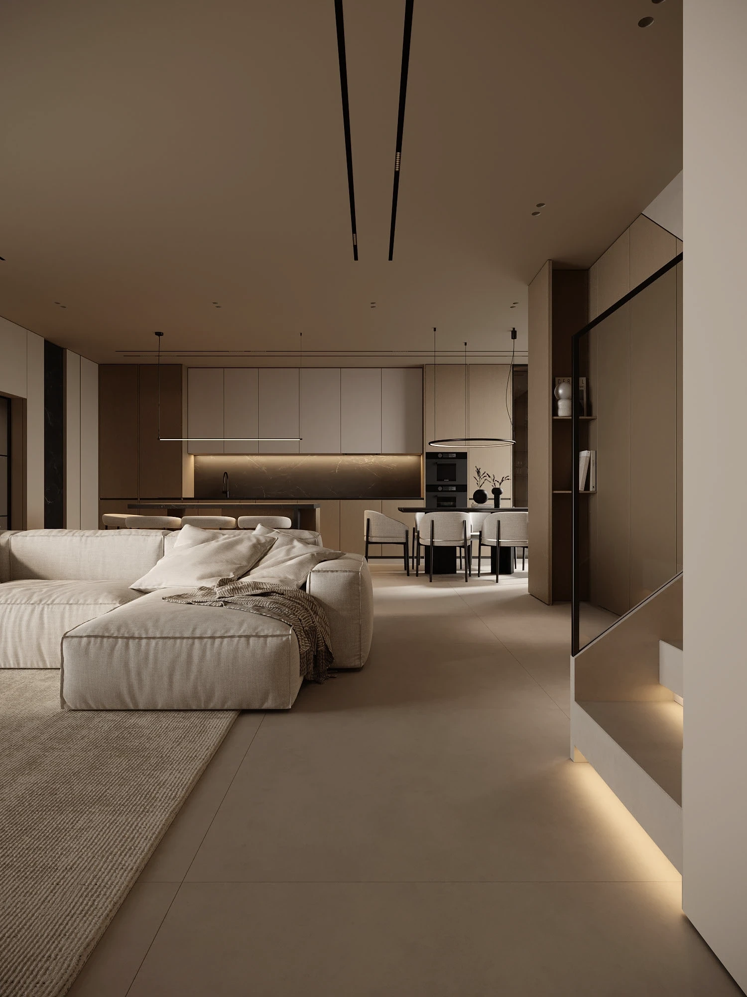 Hình ảnh thiết kế nội thất biệt thự quận 2