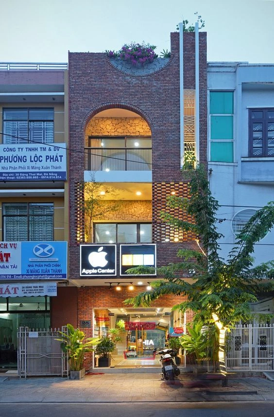 Mẫu nhà ở kết hợp văn phòng
