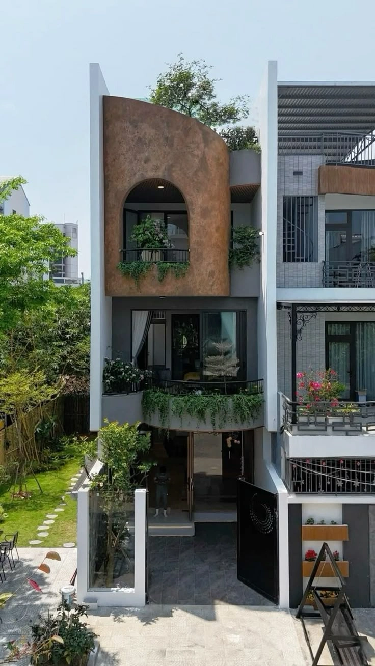 Hình ảnh thiết kế nhà phố xu hướng 2026