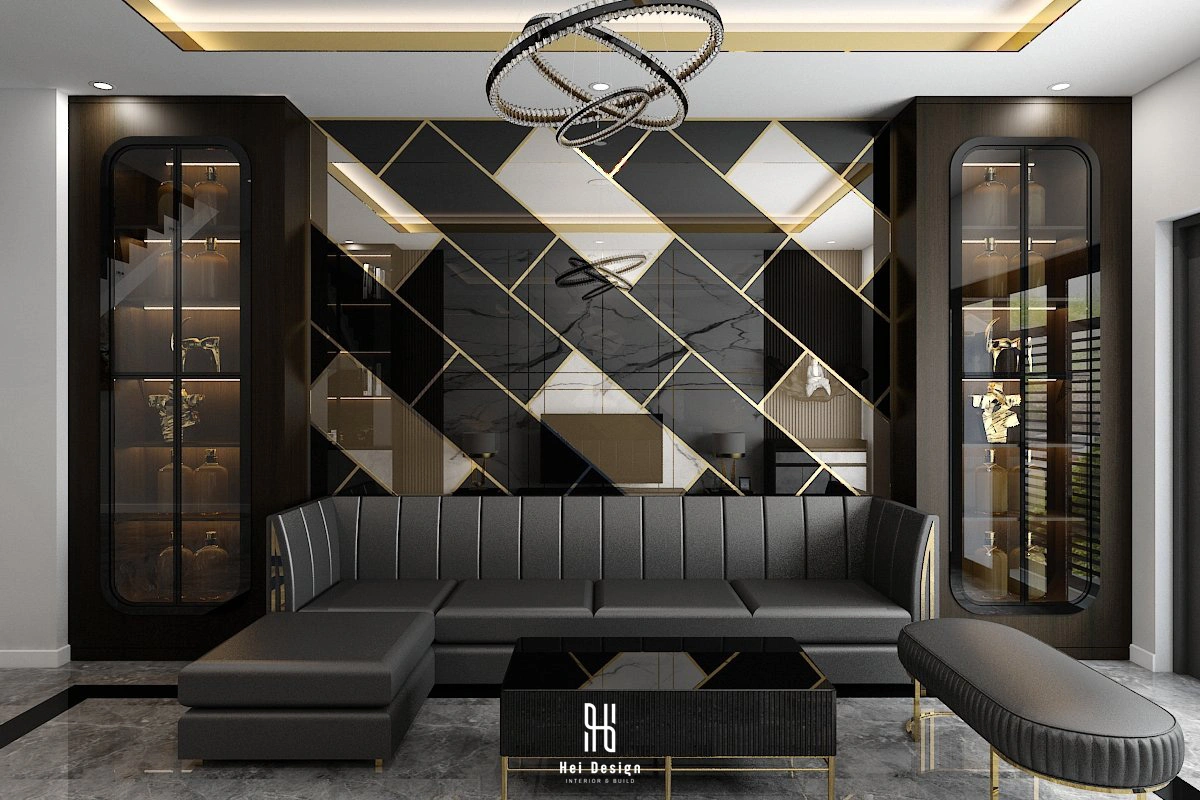 Hình ảnh thiết kế sofa khu vực phòng khách