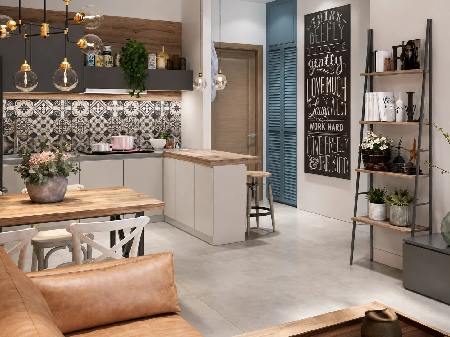 Bật Mí 5 Mẫu Thiết Kế Nội Thất Chung Cư Mini 25m2 Siêu Tiện Nghi