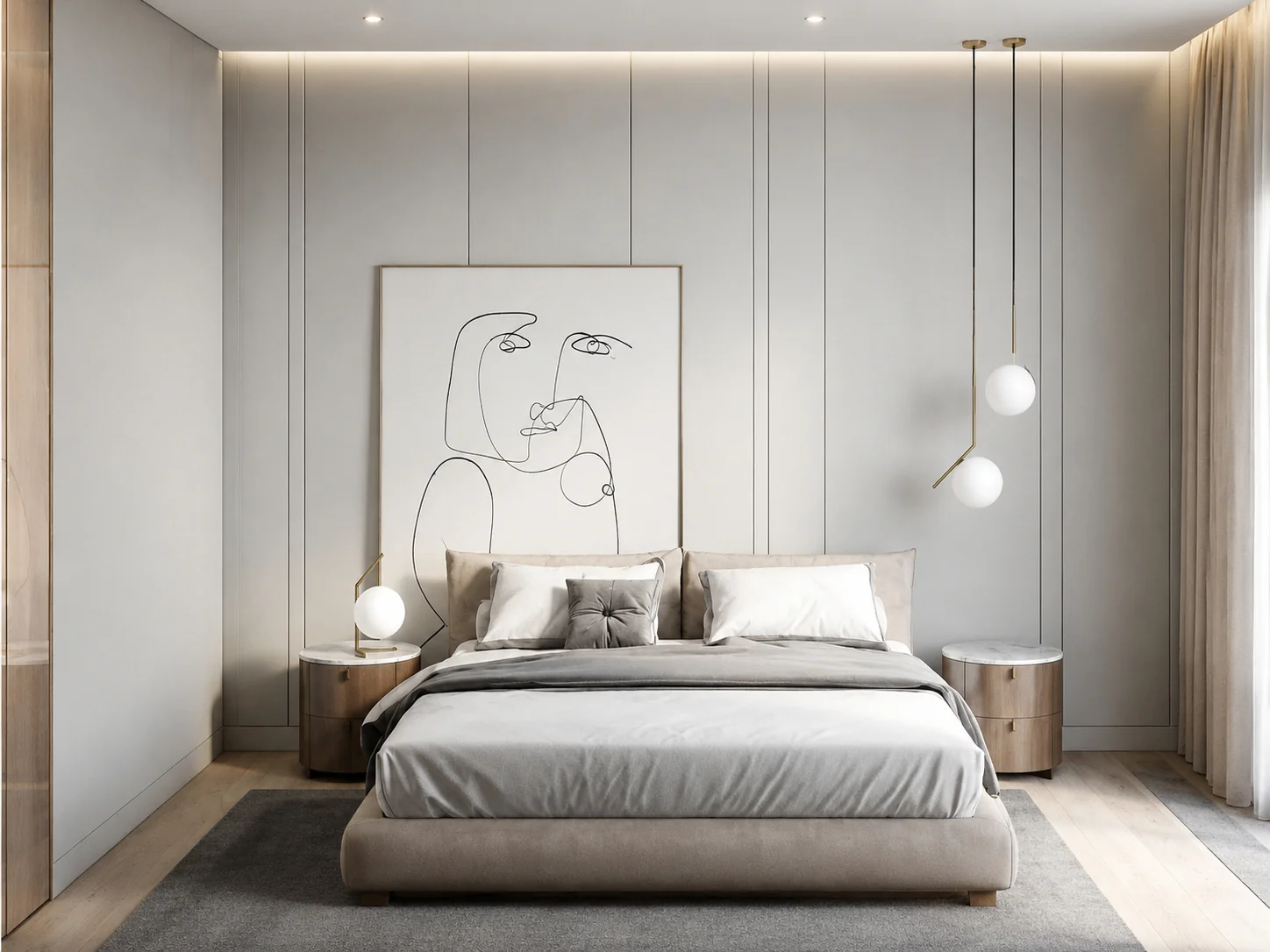 Thiết kế nội thất chung cư 45m2