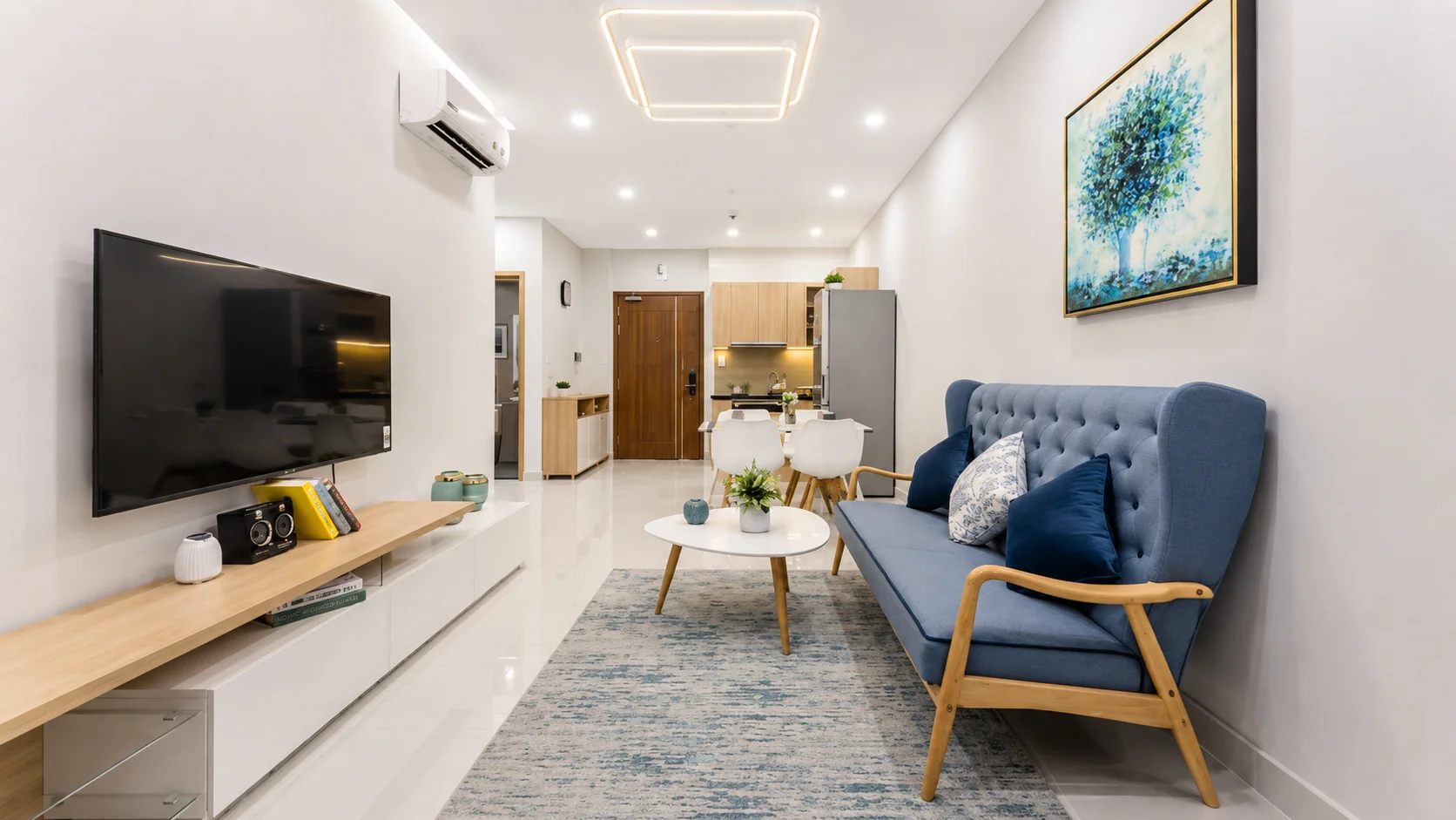 Thiết kế nội thất chung cư 2 phòng ngủ