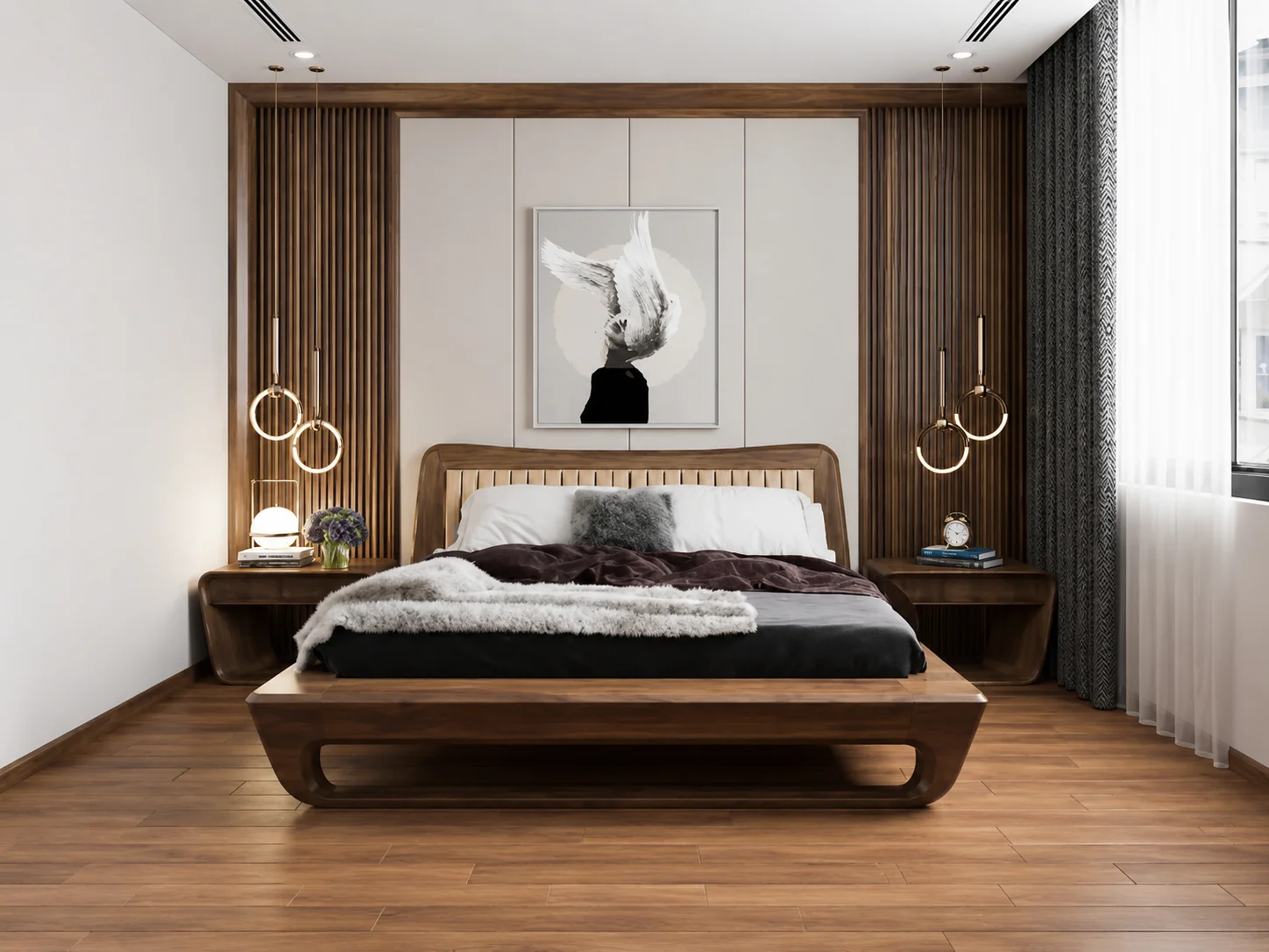 Thiết kế nội thất chung cư 2 phòng ngủ