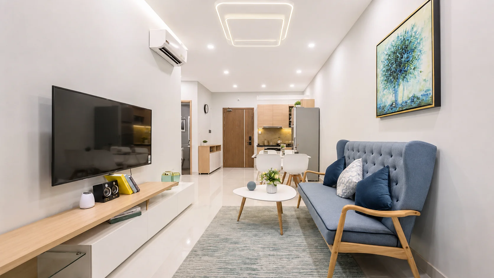 Thiết kế nội thất chung cư 50m2