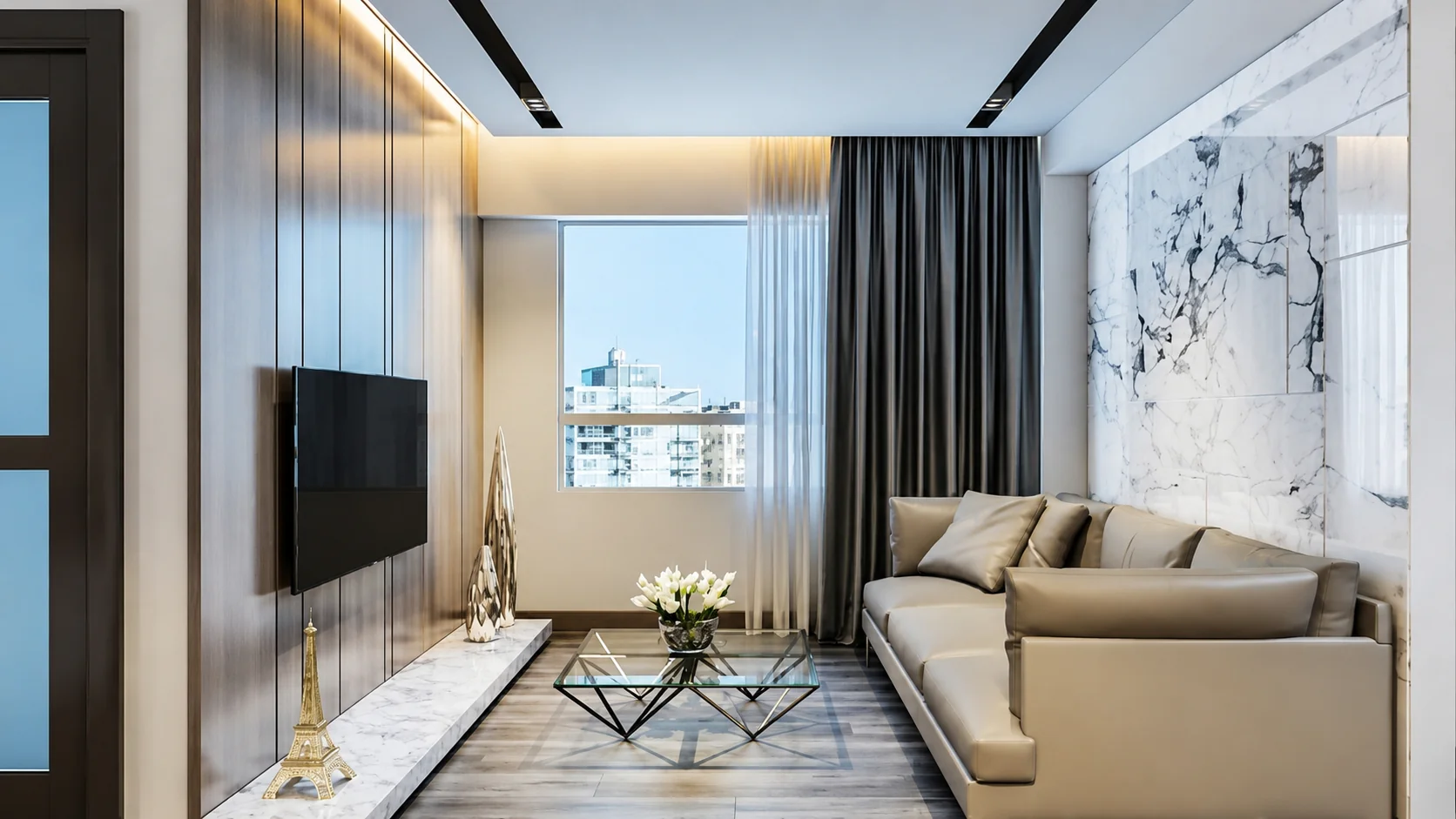 Thiết kế nội thất chung cư 50m2
