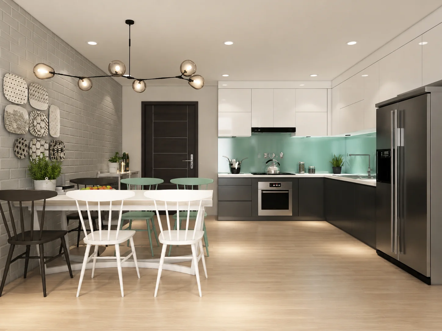 Thiết kế nội thất chung cư 50m2