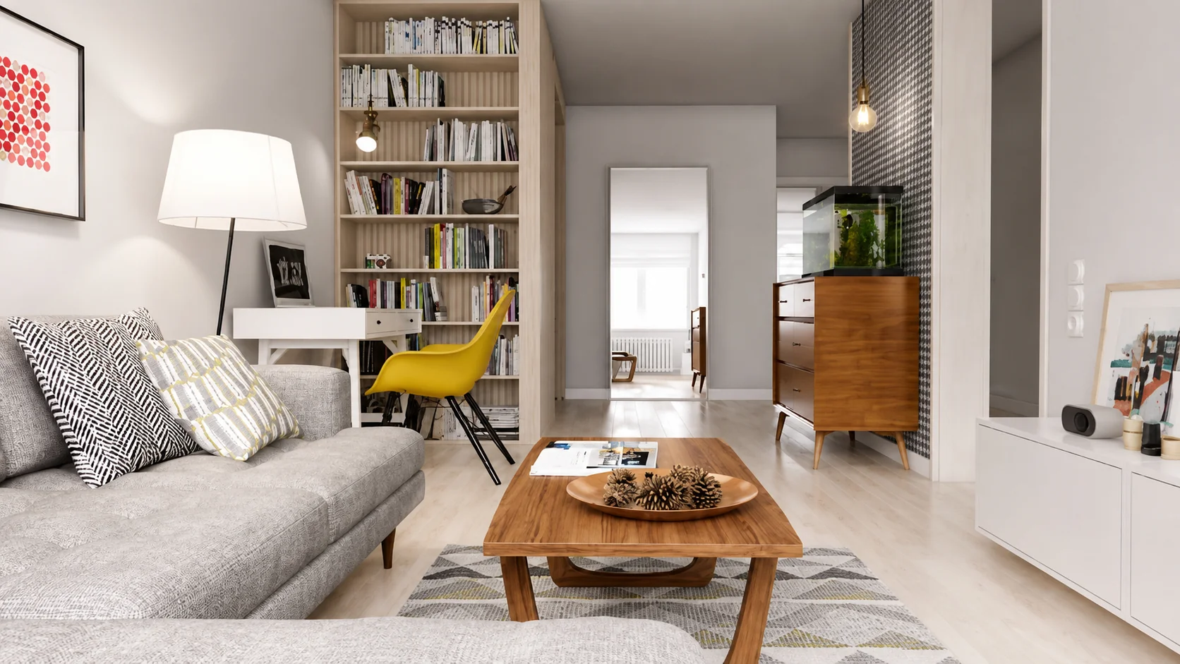 Thiết kế nội thất chung cư 60m2