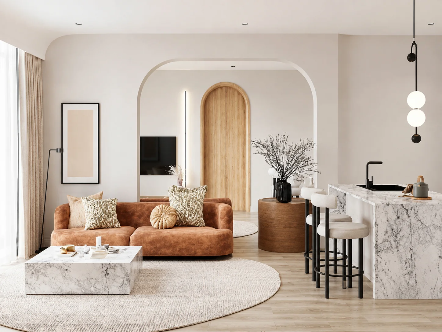 Thiết kế nội thất chung cư 50m2