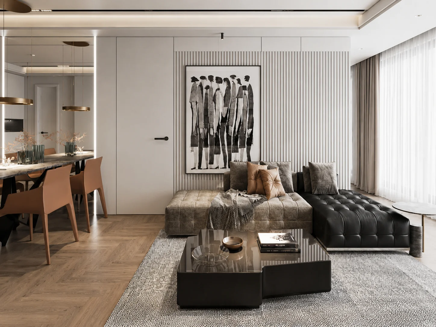 Thiết kế nội thất chung cư 50m2