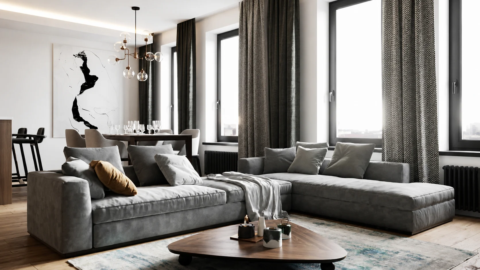 Thiết kế nội thất chung cư 120m2