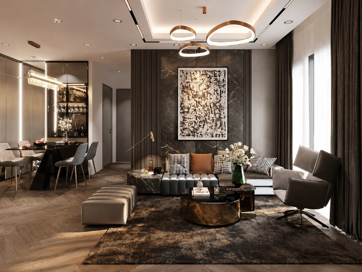 Thiết kế nội thất chung cư 120m2