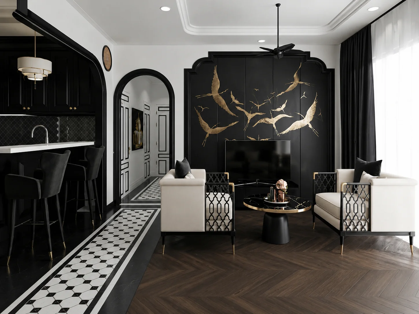 Thiết kế nội thất chung cư 120m2