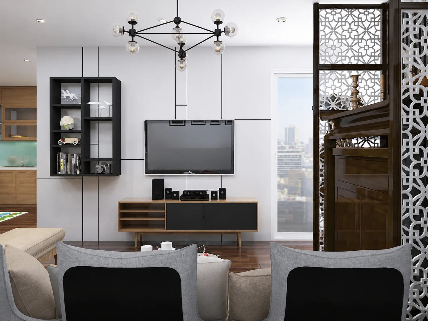 Thiết kế nội thất chung cư 120m2