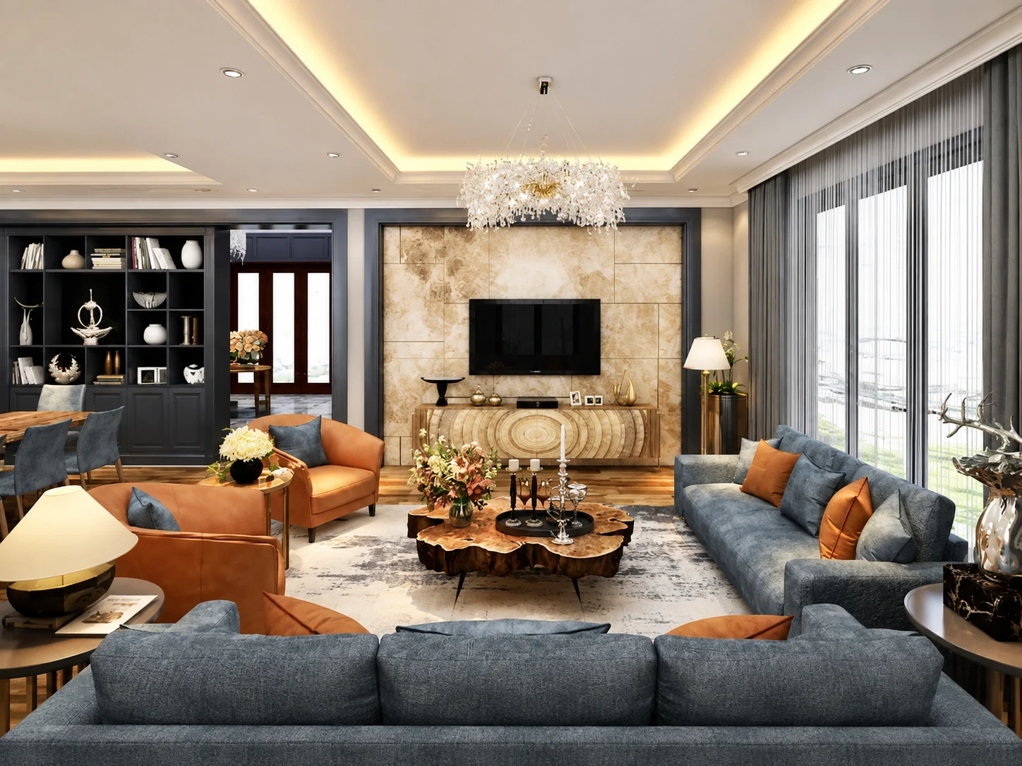 Thiết kế nội thất chung cư 120m2