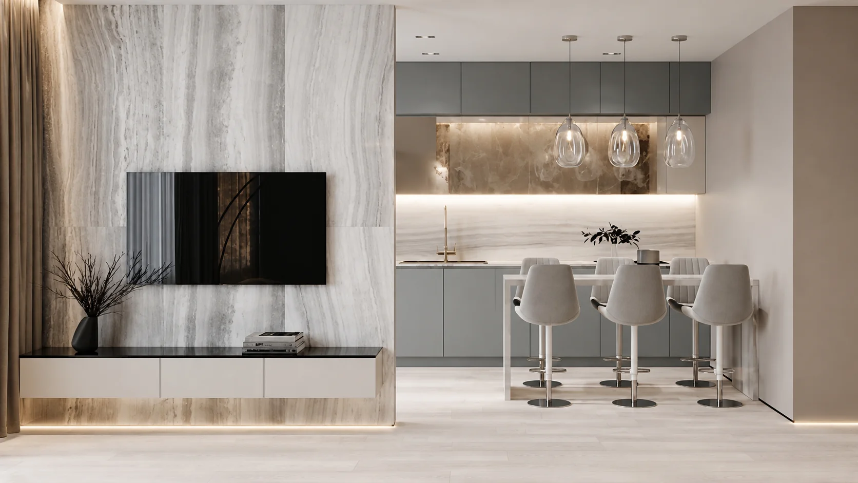 thiết kế nội thất chung cư 150m2