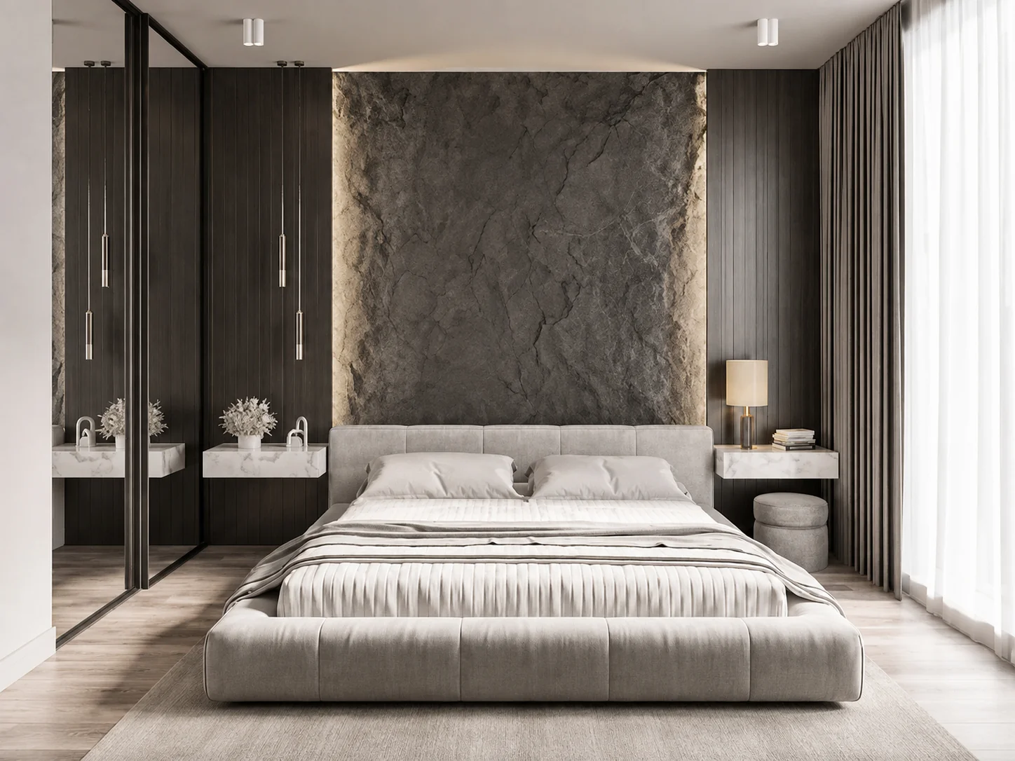 Phòng ngủ căn hộ150m2