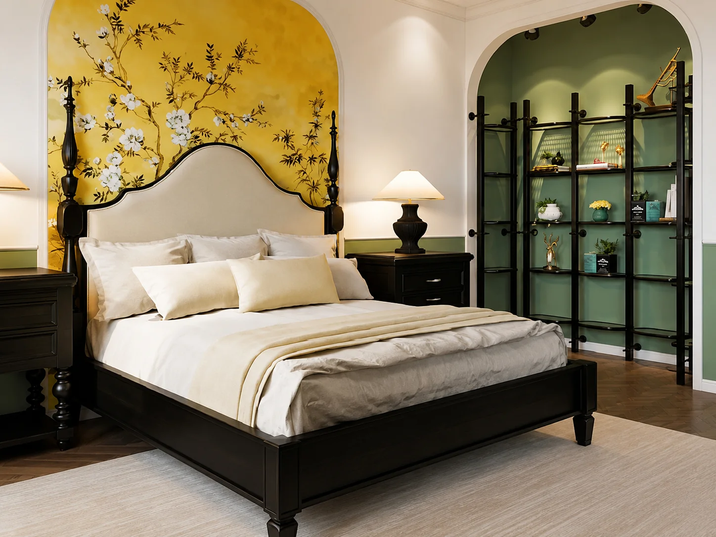 Mẫu hiết kế nội thất chung cư 150m2 Indochine