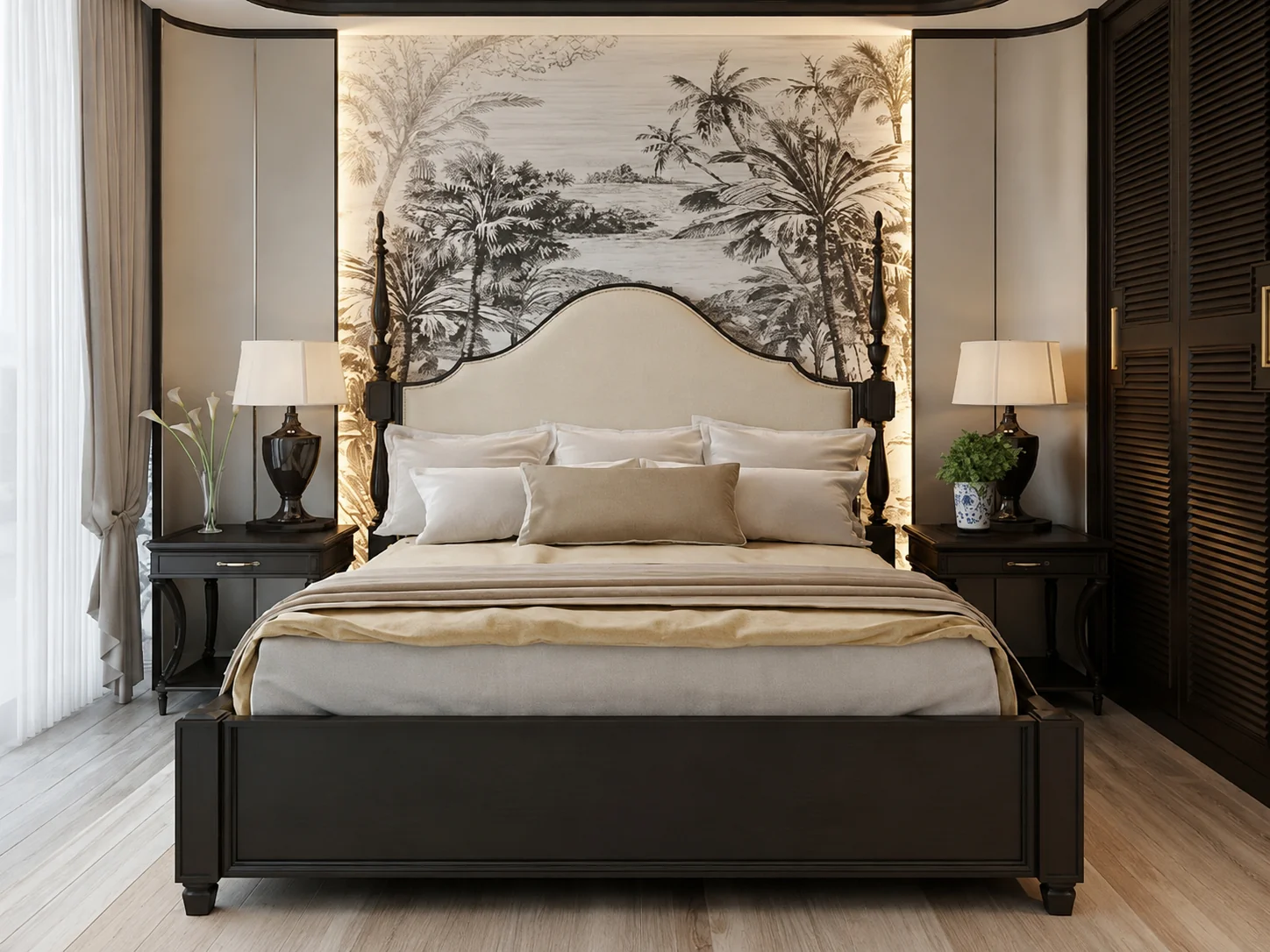 thiet-ke-noi-that-chung-cu-150m2-phong-cach-indochine