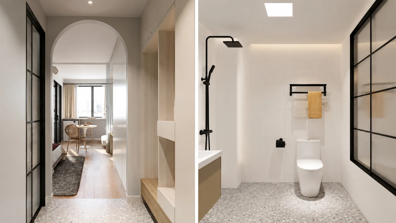 Bật Mí 5 Mẫu Thiết Kế Nội Thất Chung Cư Mini 25m2 Siêu Tiện Nghi