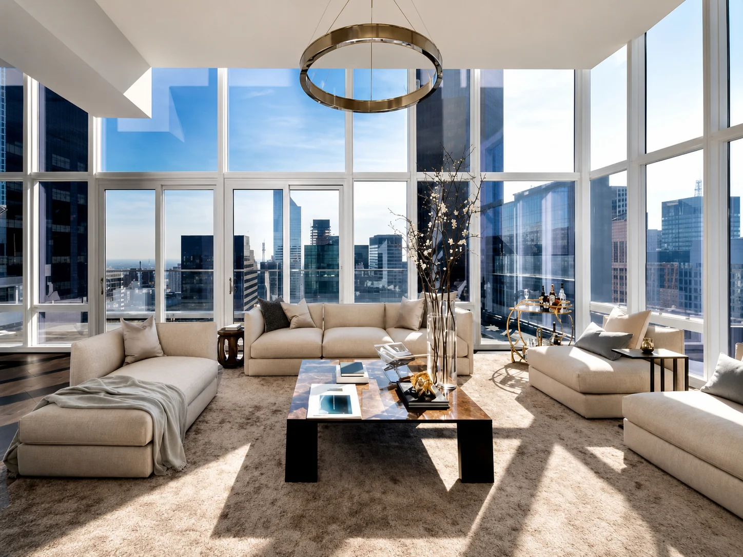 Thiết kế nội thất penthouse