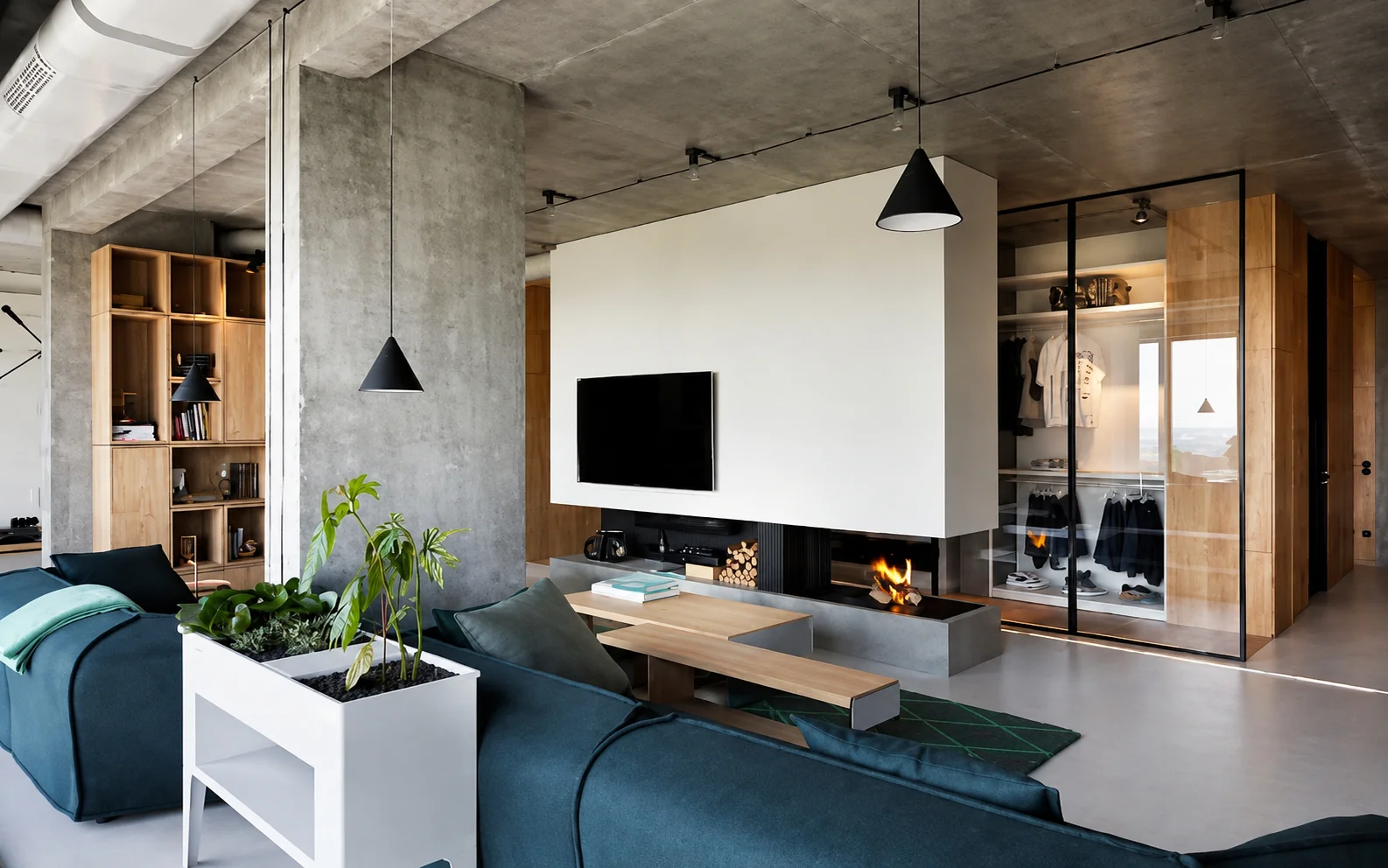 Thiết kế nội thất penthouses
