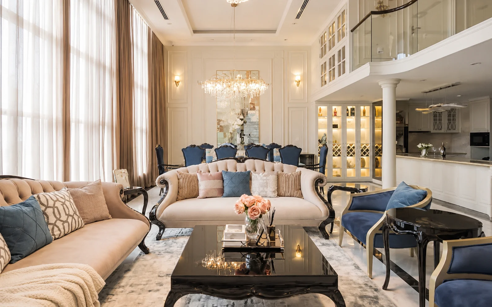 Thiết kế nội thất penthouse