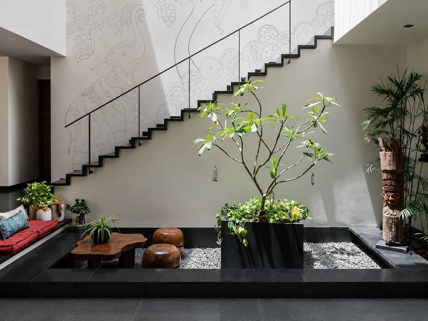 Xu hướng thiết kế giếng trời