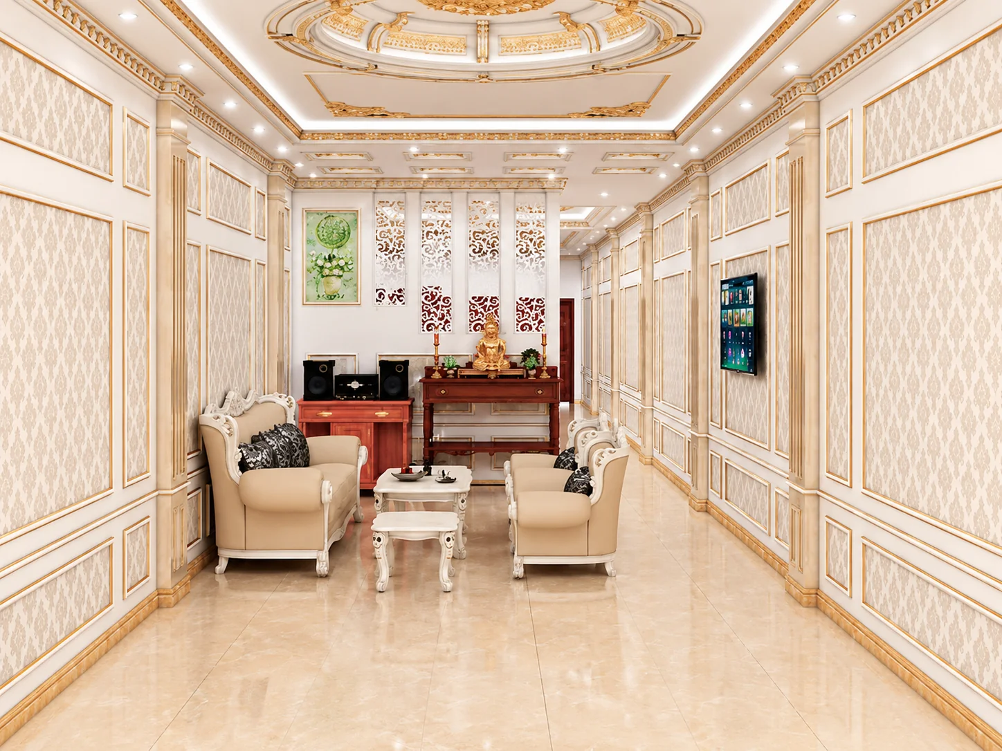 Đồ trưng bày phòng khách