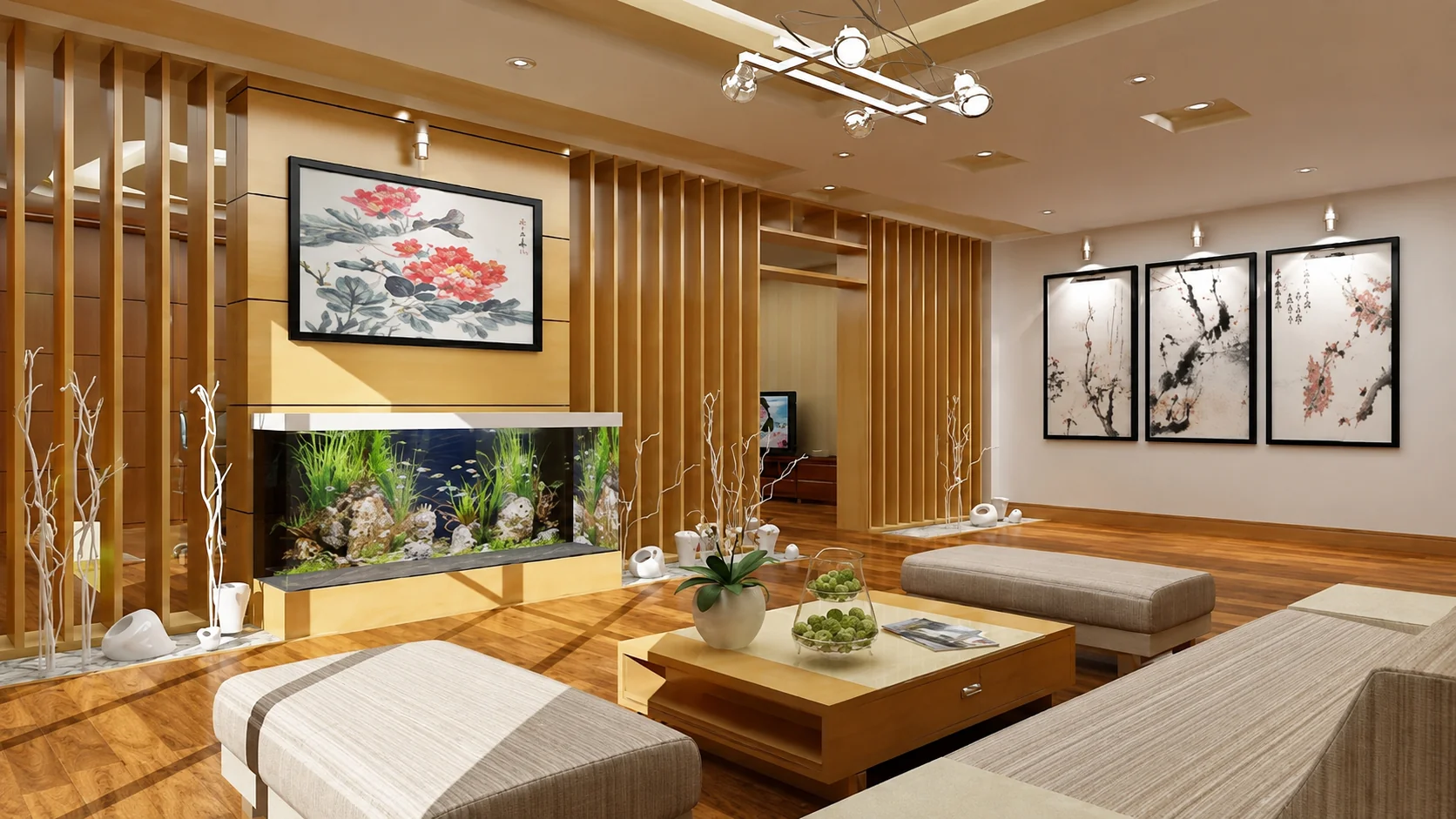 Đồ trưng bày phòng khách