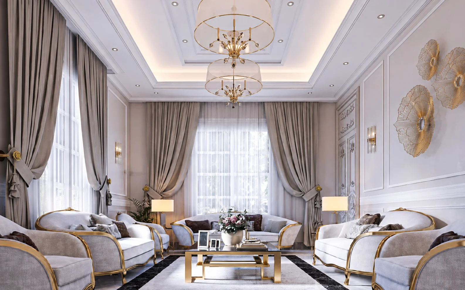 Thi Công Nội Thất Phòng Khách