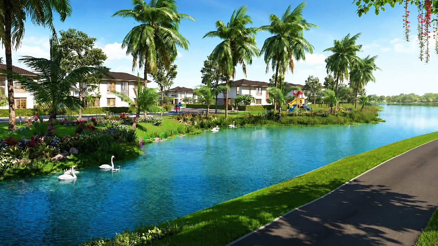 Phong thủy ngoại cảnh hài hòa nhà ở