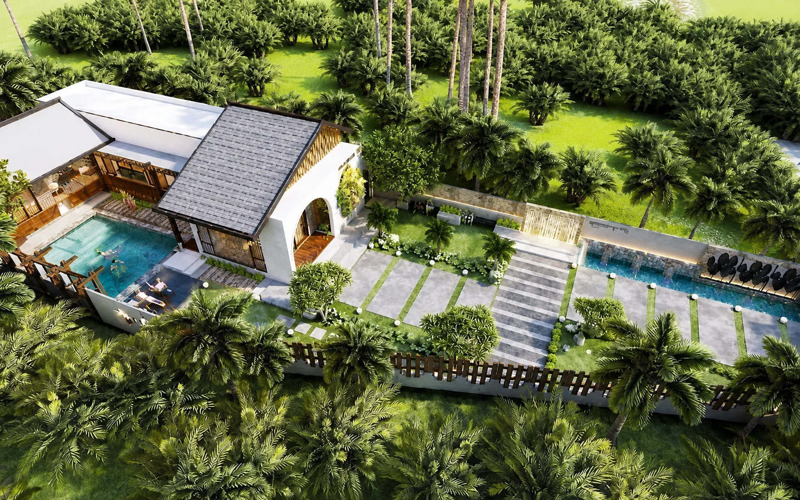 Phong thủy ngoại cảnh hài hòa nhà ở