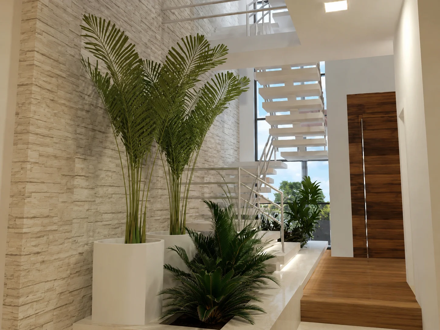 Xu hướng thiết kế giếng trời hiện nay