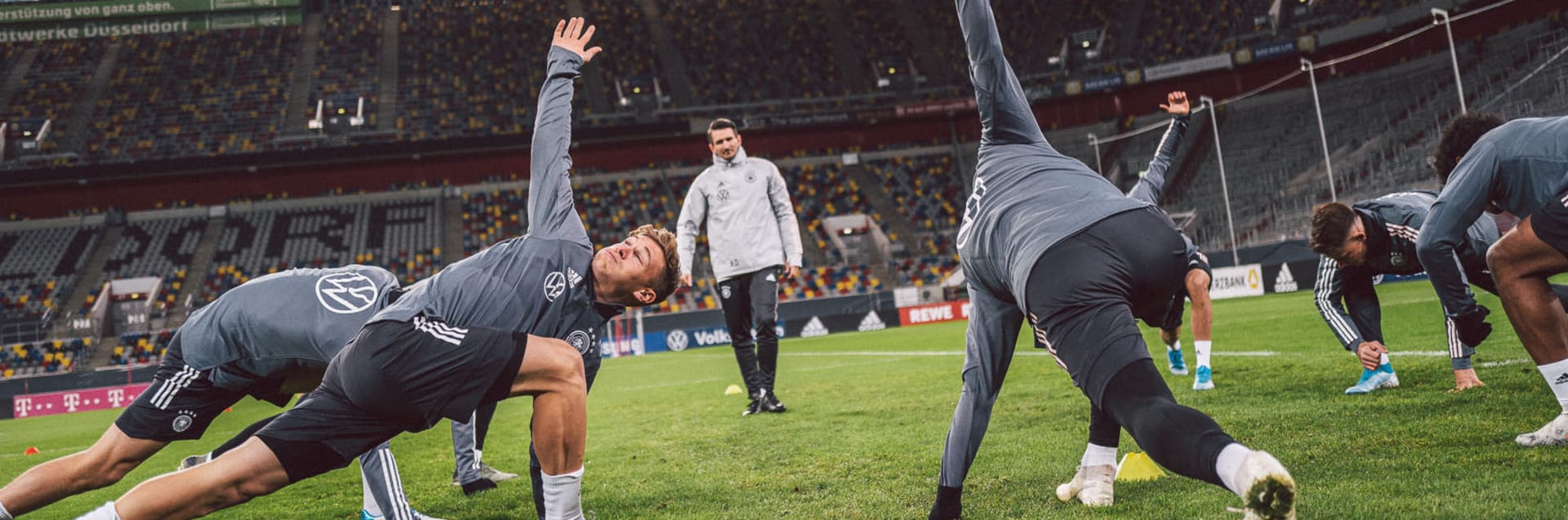 DFB Laenderspielwoche Duesseldorf, 12.11.2019 Fussball/ EM Qualifikation: DFB Laenderspielwoche in Duesseldorf, 12.11.2019Football / Soccer: European Qualifiers: DFB team in Duesseldorf, 12.11.2019Abdruck+jede Verwendung ausserhalb des DFB/ Deutschen Fussball-Bund nicht gestattet.