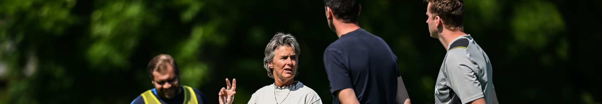 B+ Congress - 'Basics Of Youth Football' KAMEN, GERMANY - JUNE 17: Impressions during B+ Congress ' Basics of Youth Football' at Sportcentrum Kaiserau on June 17, 2023 in Kamen, Germany. (Photo by Christian Kaspar-Bartke/Getty Images)