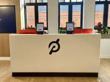 Peloton Studios London Empfang_Peloton Studios London