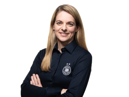 DFB Frauen-Nationalmannschaft 2024 DFB, Deutscher Fussball-Bund, DFB Frauen-Nationalmannschaft 2024, Germany Women‘s National Team 2024, Germany, Deutschland, Nia Kuenzer (DFB-Sportdirektorin Frauenfussball), Frankfurt am Main, 21.02.2024, Foto: Thomas Boecker/DFB