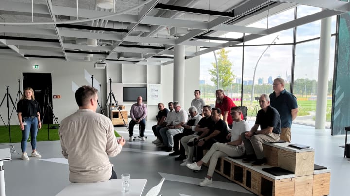 Besuch einer Delegation vom Australian Sports Technology Network @DFB 2023