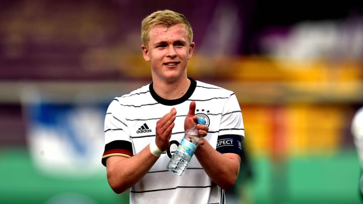 Jonathan Burkardt, DFB-Kaderdebütant
