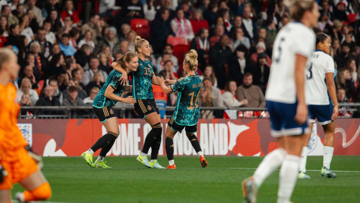England vs. Deutschland, Giulia Gwinn England vs. Deutschland, Giulia Gwinn