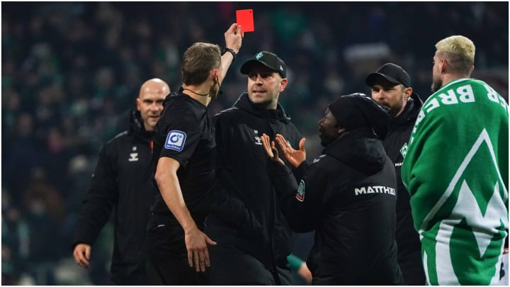 Ole Werner,Werder Bremen,Rote Karte