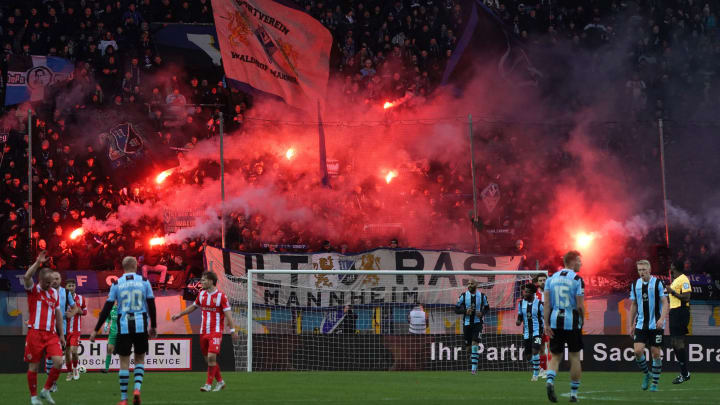Waldhof Mannheim,Pyrotechnik