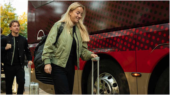 Giulia Gwinn,Frauen-Nationalmannschaft,Abreise