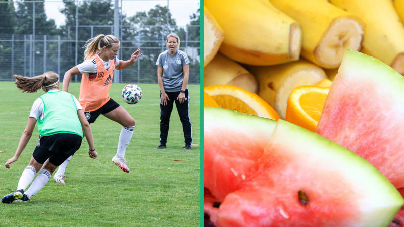 Eine Studie zeigt: Junge Spielerinnen nehmen häufig zu wenig Nahrung und die in der falschen Zusammensetzung zu sich. Eine Studie zeigt: Junge Spielerinnen nehmen häufig zu wenig Nahrung und die in der falschen Zusammensetzung zu sich.