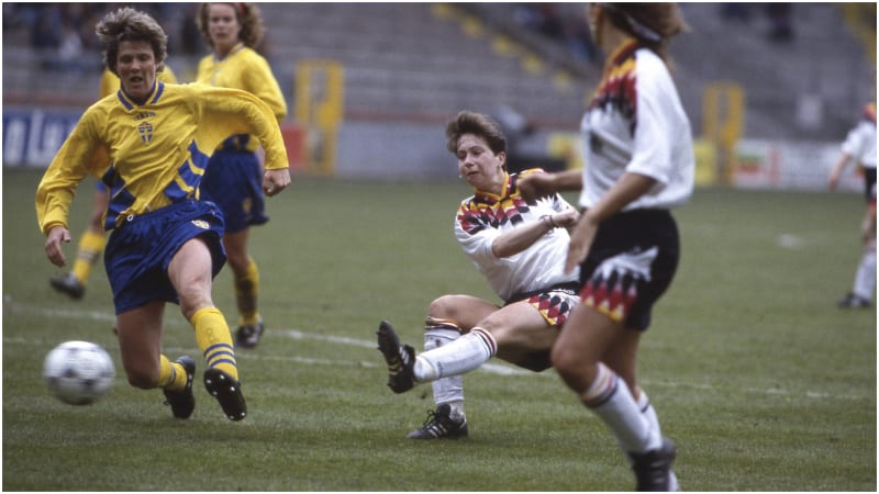 Maren Meinert,Frauen-Nationalmannschaft,Schweden,EM-Finale,1995