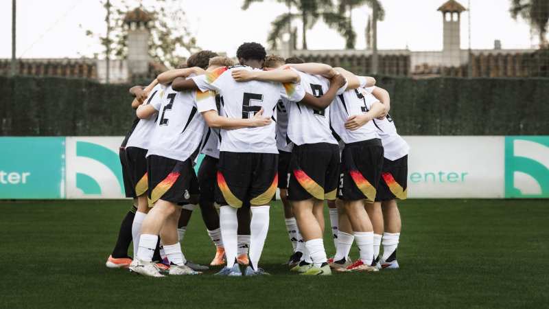 Denmark v Germany - U16 International Friendly SAN PEDRO DE ALCANTARA, SPAIN - NOVEMBER 15: German player during the Under-16 international friendly between Denmark and Germany at Marbella Football Center on November 15, 2025 in San Pedro De Alcantara, Spain. (Photo by Pablo Gallardo/Getty Images for DFB)