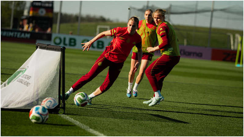 Laura Freigang,Training,Frauen-Nationalmannschaft
