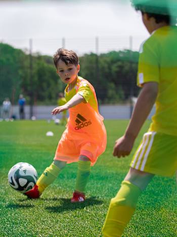 Leuchtturmveranstaltung "Kitz meets der Nationalmannschaft", "Wir fuer euch" - Die Stiftung der deutschen Nationalmannschaft, DFB-Campus, Frankfurt am Main, 28.05.2023, Foto: Yuliia Perekopaiko/DFB