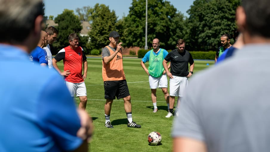 Guido Streichbier beim DFB-Elite-Jugend-Workshop. © 2019 Getty Images